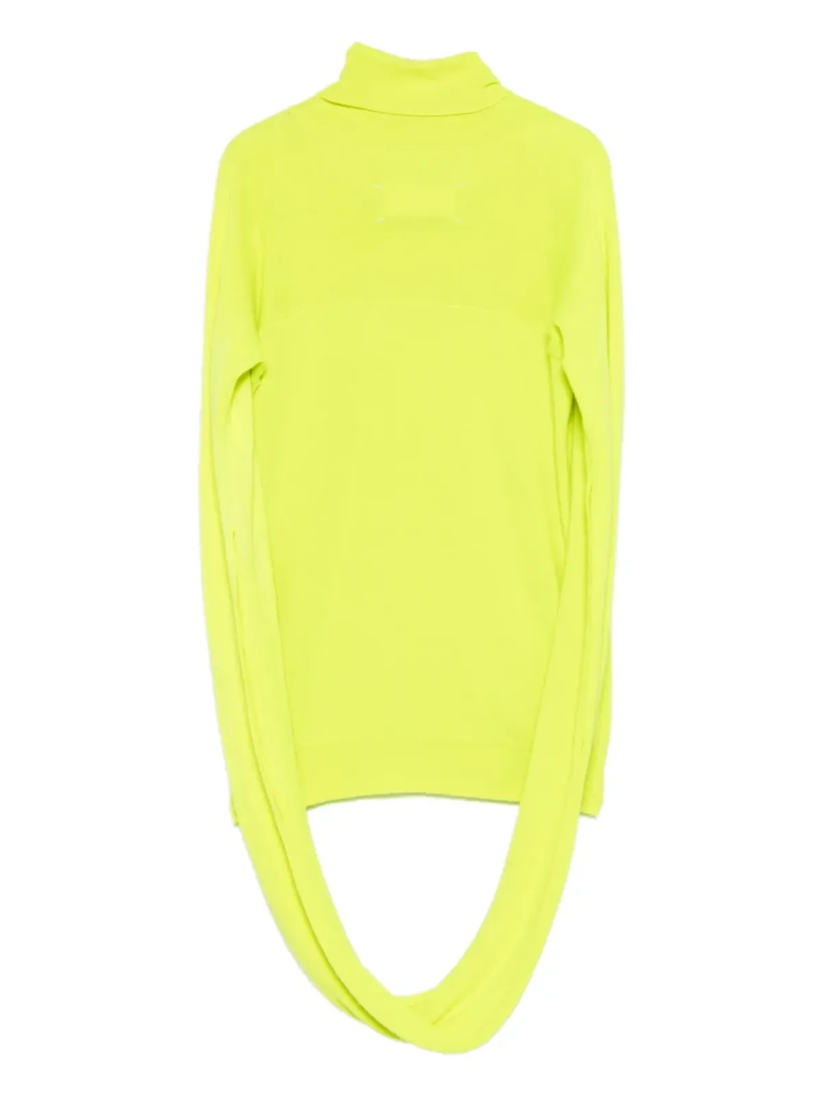 Maison Martin Margiela Pre-Owned ロールネックセーター - イエロー - 画像2