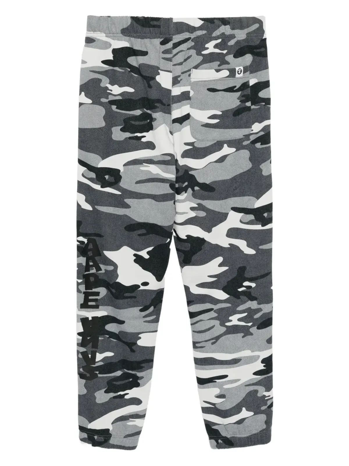 AAPE BY *A BATHING APE® ロゴパッチパンツ グレー - 画像2