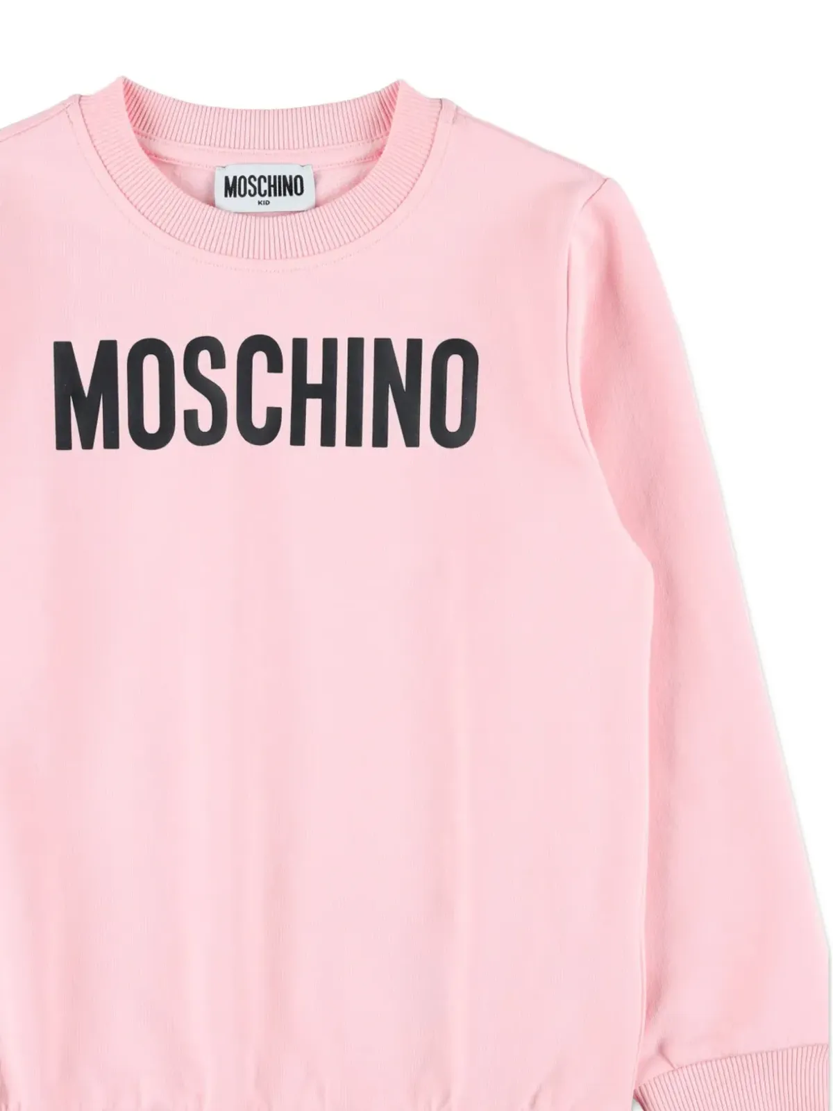 Moschino Kids ロゴプリント長袖スウェットシャツ - 画像3