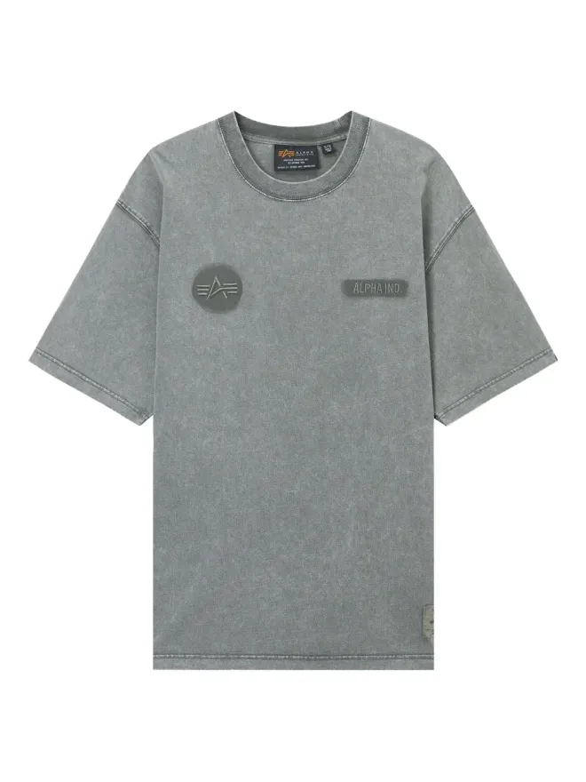 ALPHA INDUSTRIES Alpha Industries ロゴパッチ刺繍 Tシャツの商品画像