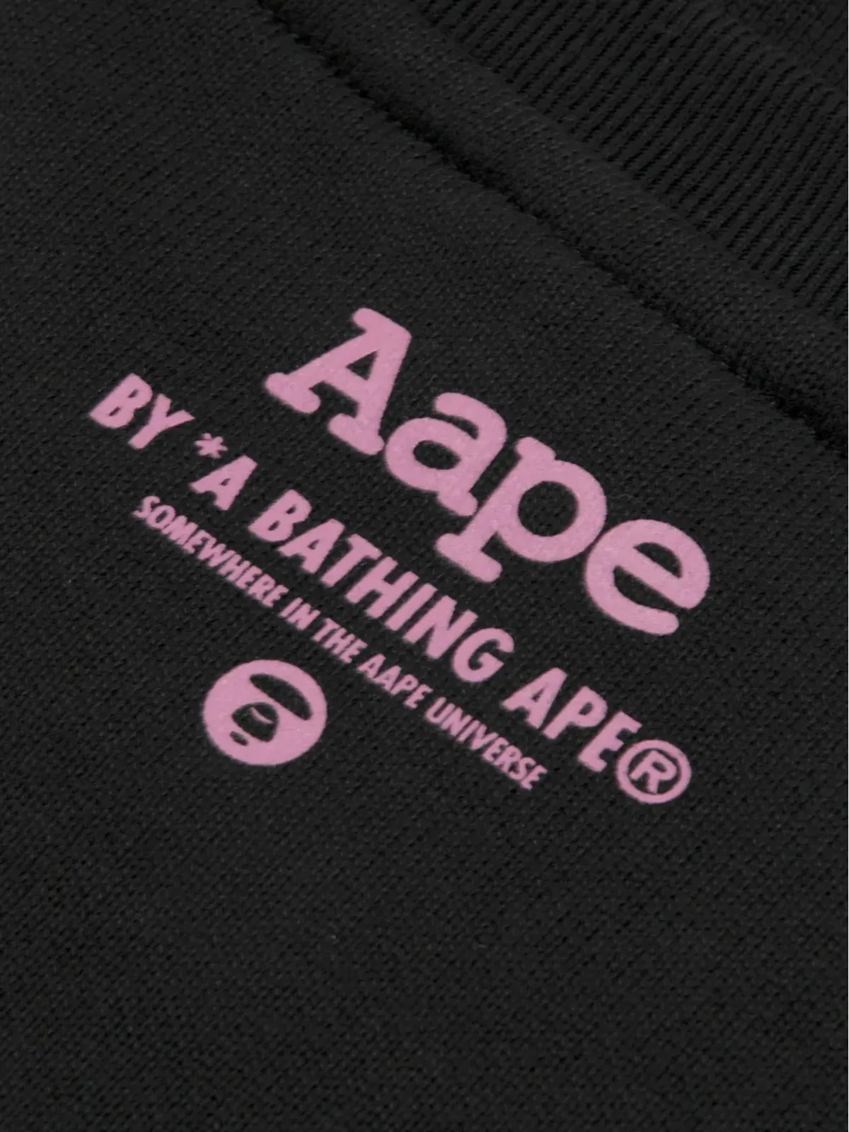 A BATHING APE® camouflage-embroidered sweatshirt - Black - 画像5