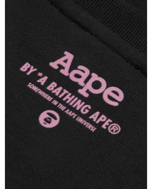 A BATHING APE® camouflage-embroidered sweatshirt - Black - サムネイル5