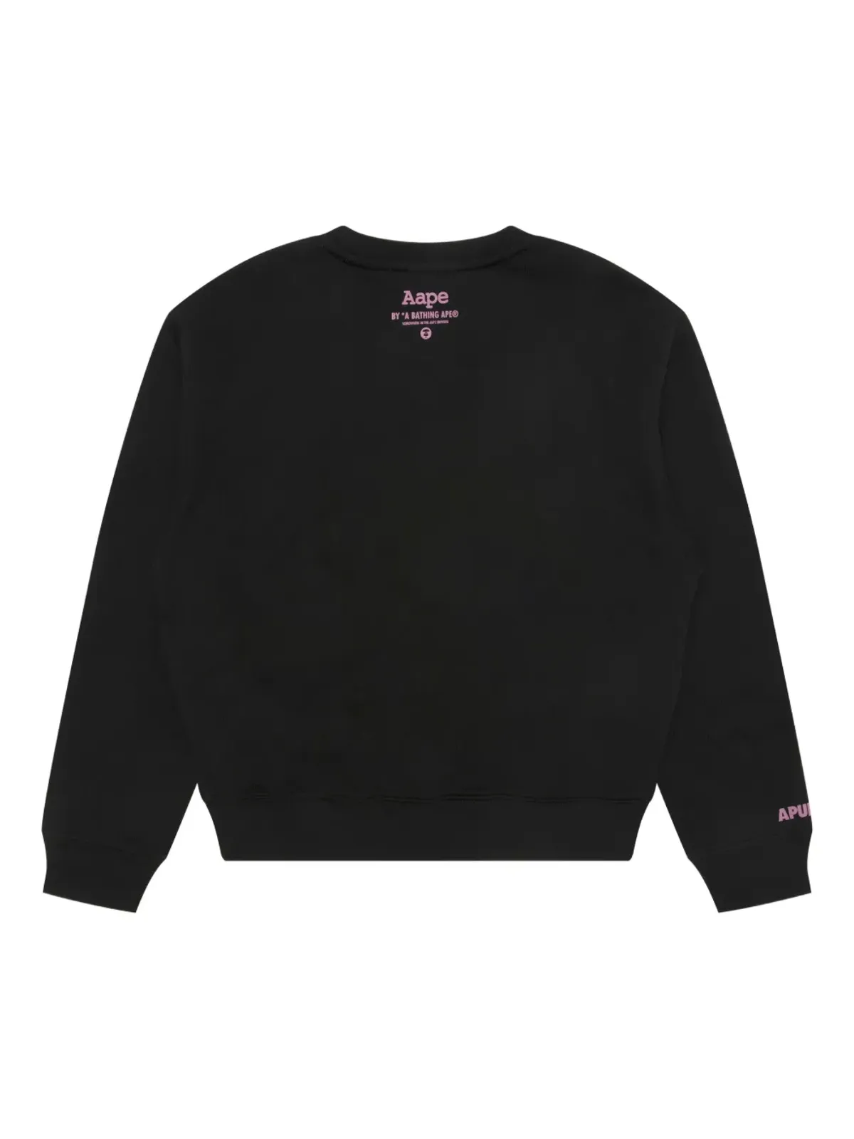 A BATHING APE® camouflage-embroidered sweatshirt - Black - 画像2