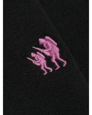A BATHING APE® camouflage-embroidered sweatshirt - Black - サムネイル4