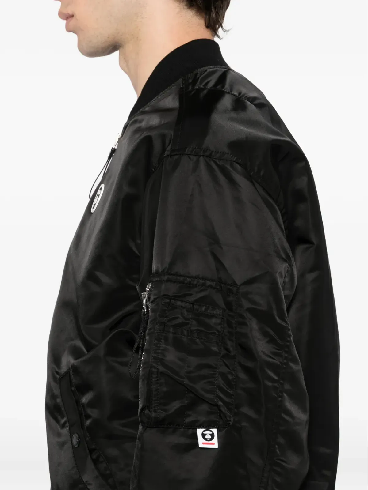 AAPE BY *A BATHING APE® ロゴ ボンバージャケット - 画像5