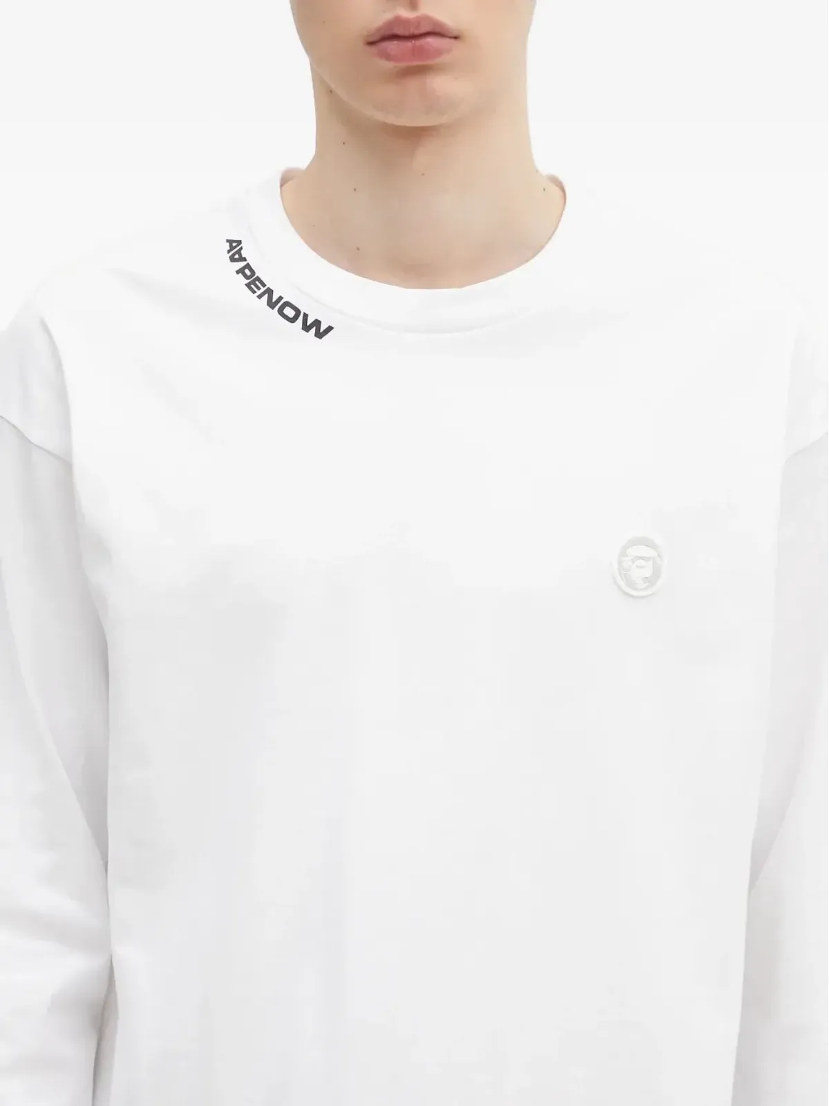 AAPE BY *A BATHING APE® 長袖クルーネック Tシャツ - 画像5
