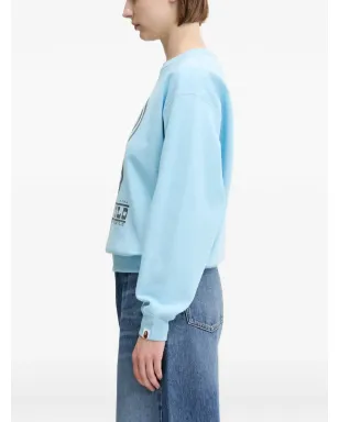 A BATHING APE® Baby Milo Volume クルーネック スウェットシャツ - Blue - サムネイル3