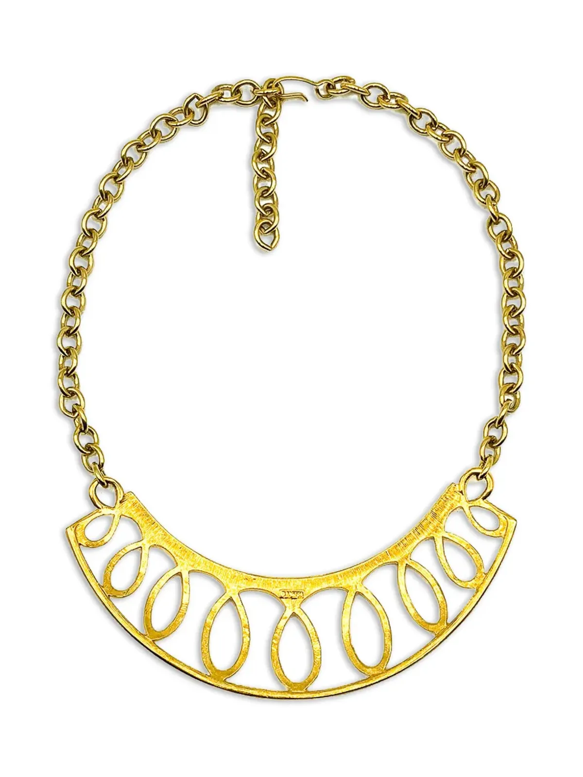 Jennifer Gibson Jewellery 1980年代ループパネルネックレス - 画像2