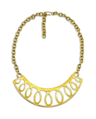Jennifer Gibson Jewellery 1980年代ループパネルネックレス - サムネイル2