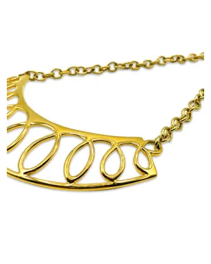 Jennifer Gibson Jewellery 1980年代ループパネルネックレス - サムネイル4