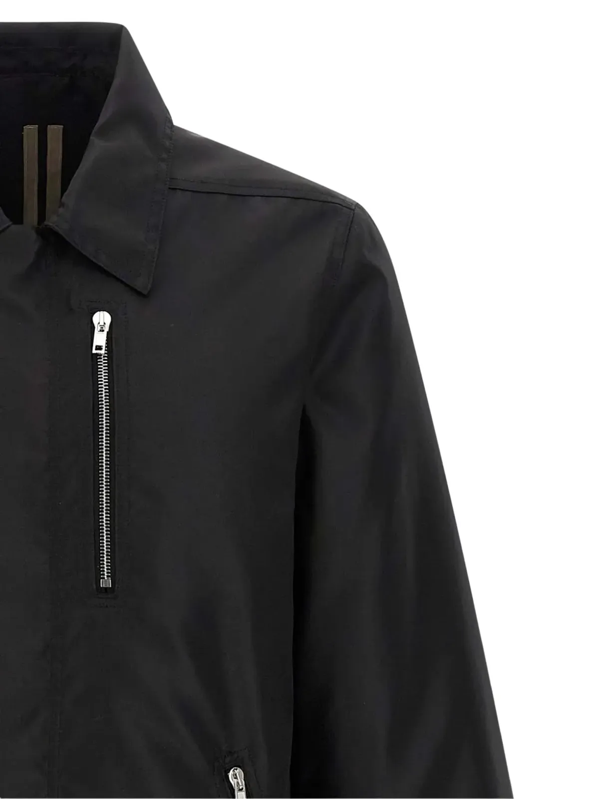 Rick Owens DRKSHDW ジップフロント シャツカラー シャツジャケット - 画像4