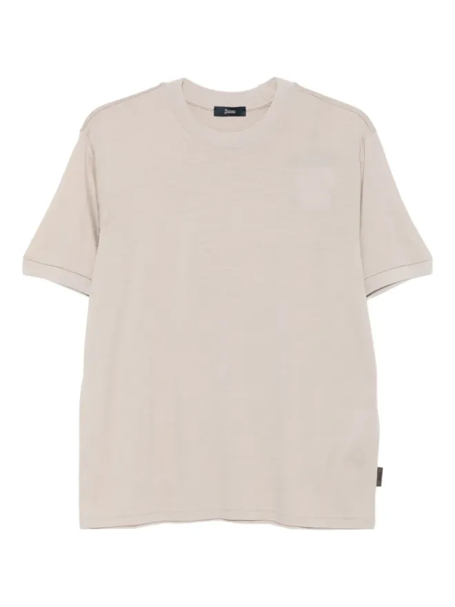 Herno Herno クルーネックTシャツ（ベージュ）の商品画像