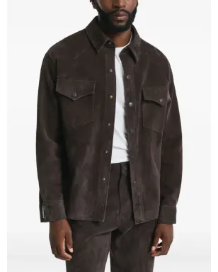 GANT 240 Mulberry Street ロデオスウェード ダブルポケット シャツ - サムネイル2