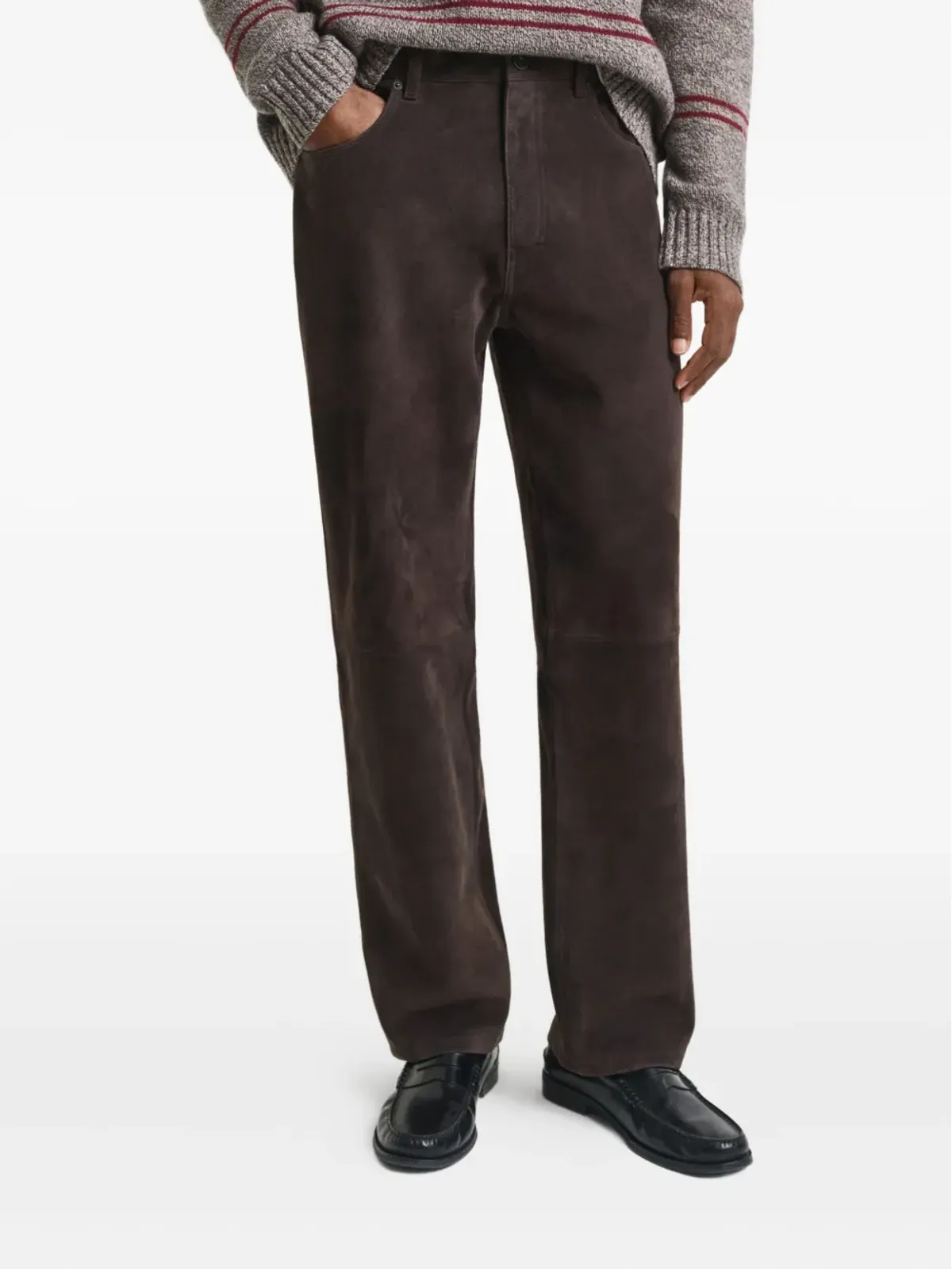 GANT 240 Mulberry Street スエードパンツ - 画像2