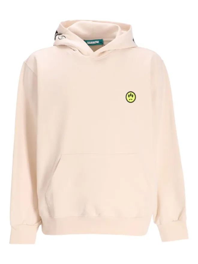 BARROW BARROW ロゴプリントスマイリーフェイス パーカーの商品画像
