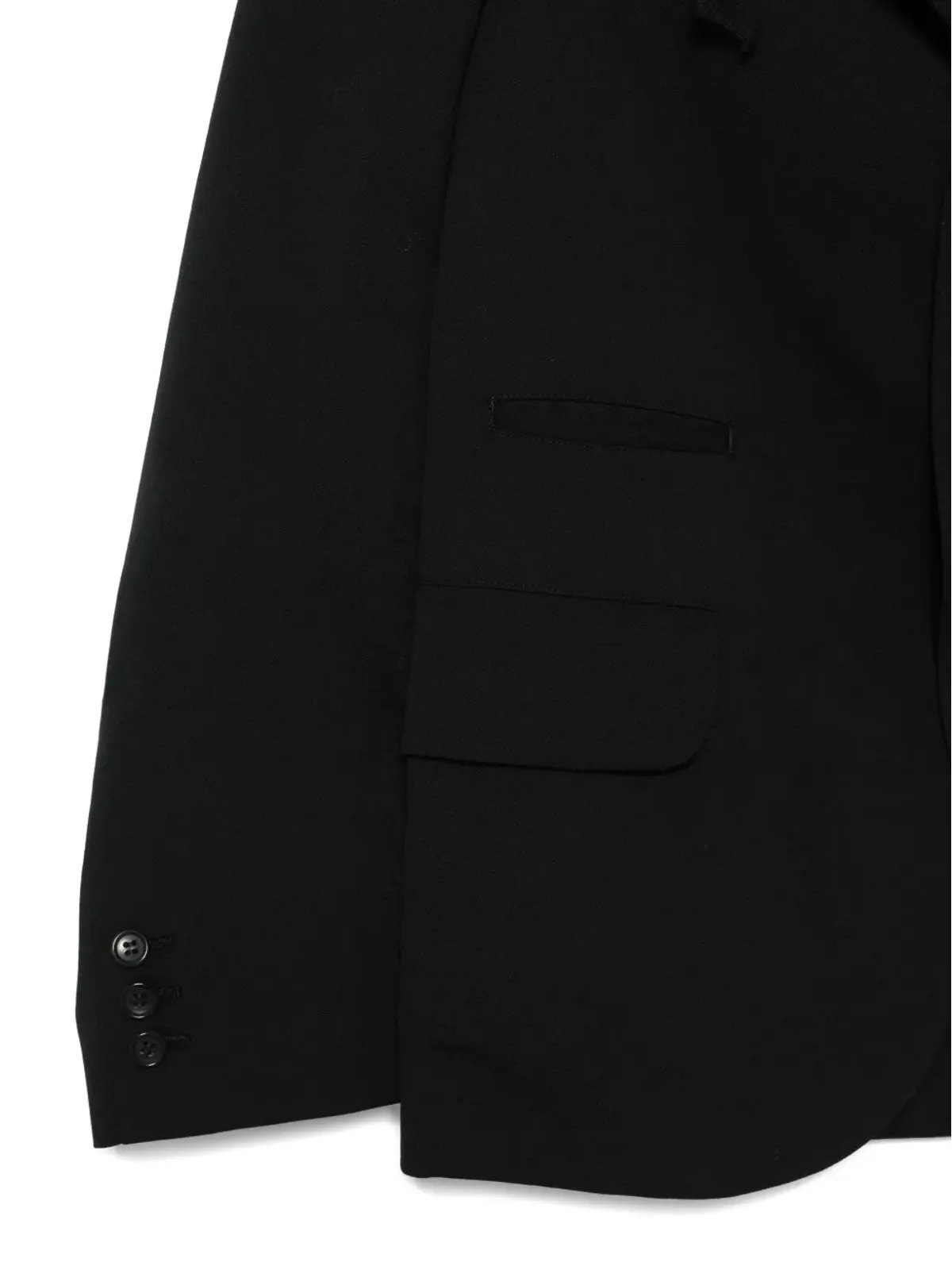Black Comme Des Garçons フーデッドジャケット - 画像3