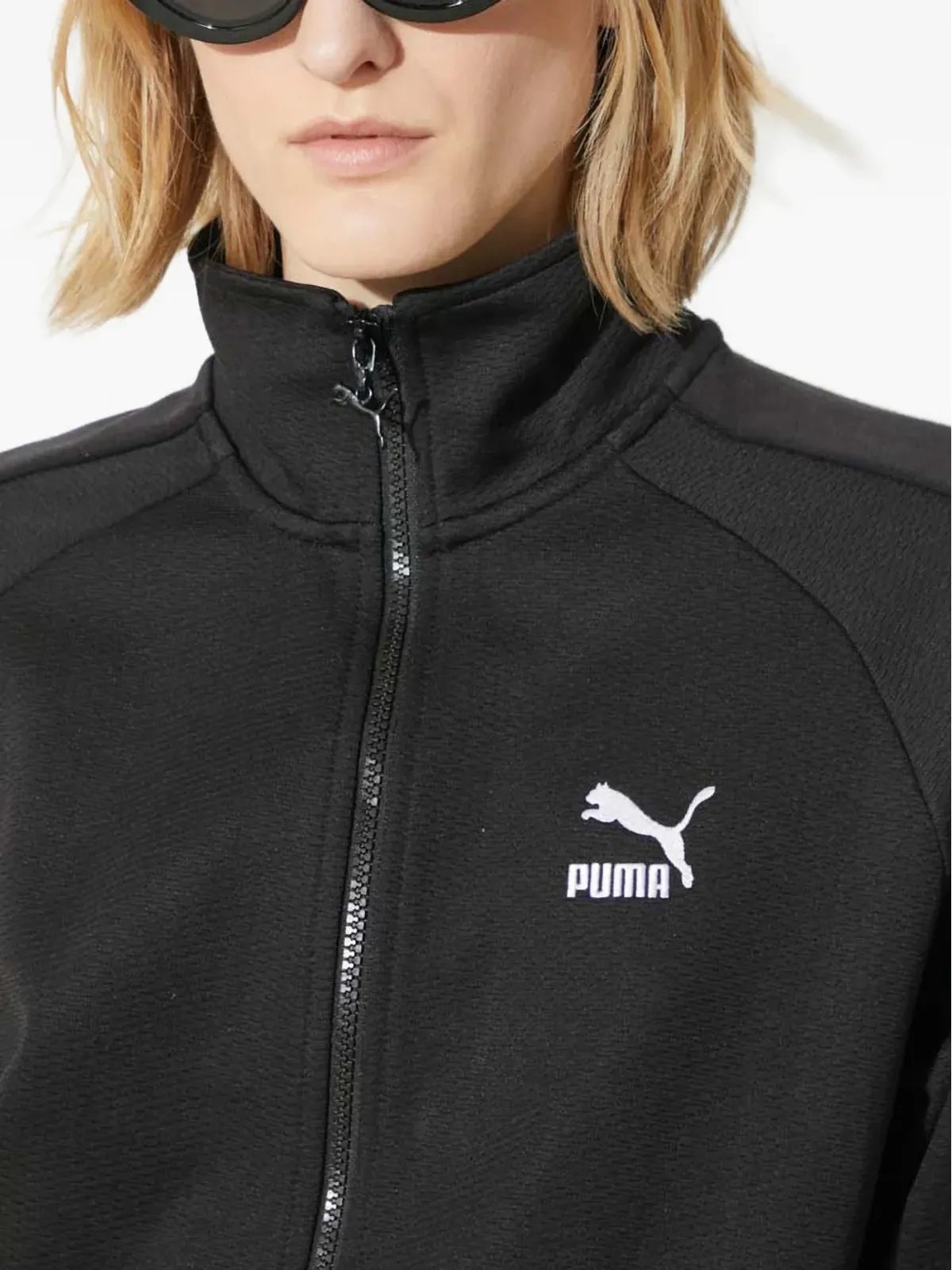 PUMA T7 トラックジャケット ブラック - 画像5