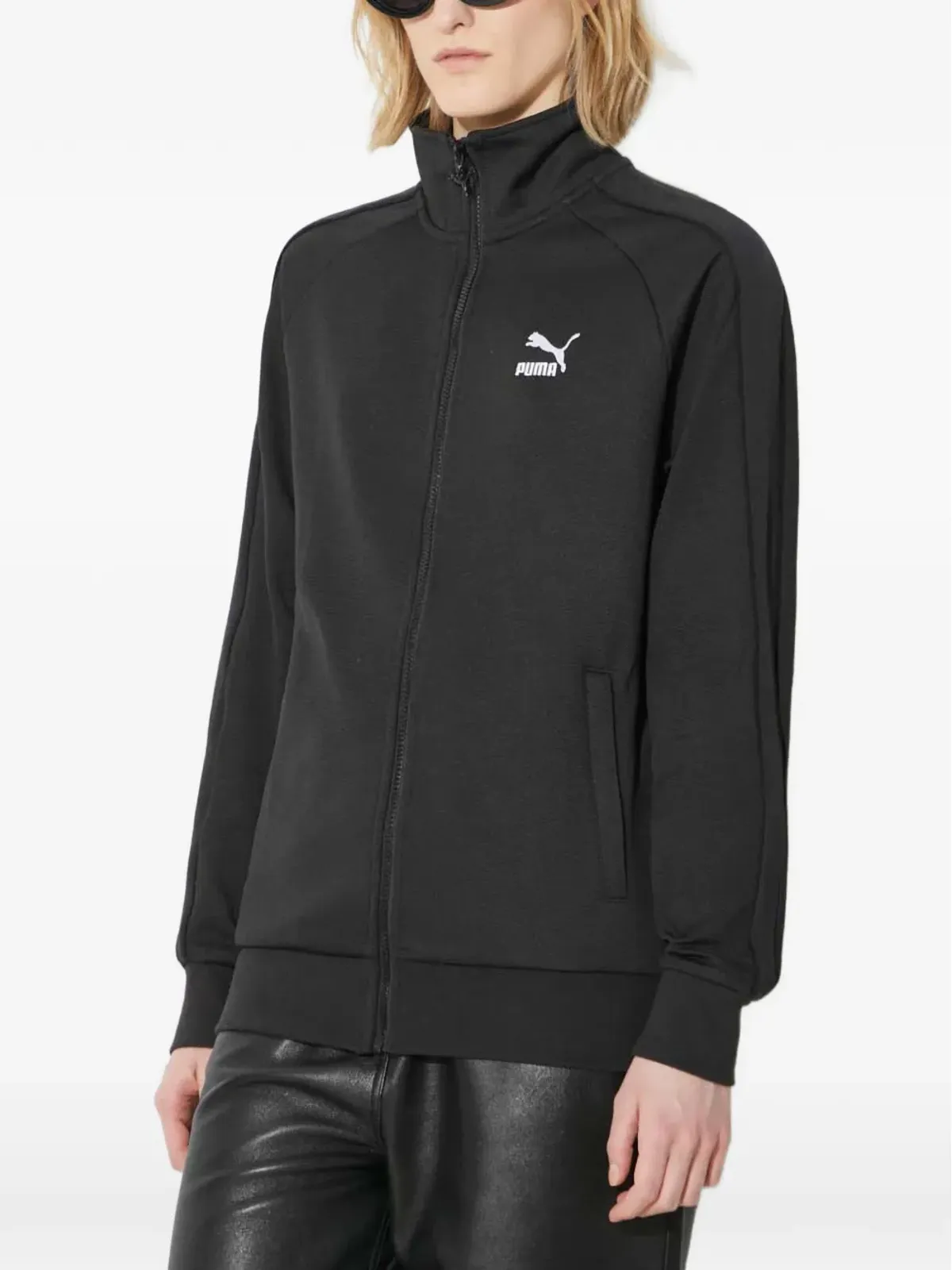 PUMA T7 トラックジャケット ブラック - 画像3