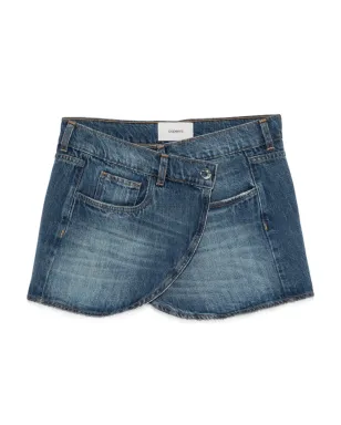 Coperni ラップデザイン デニムスカート - サムネイル1