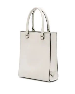 Prada Pre-Owned ミニ ソフトカーフ ロゴ ドリル サッチェル - サムネイル3