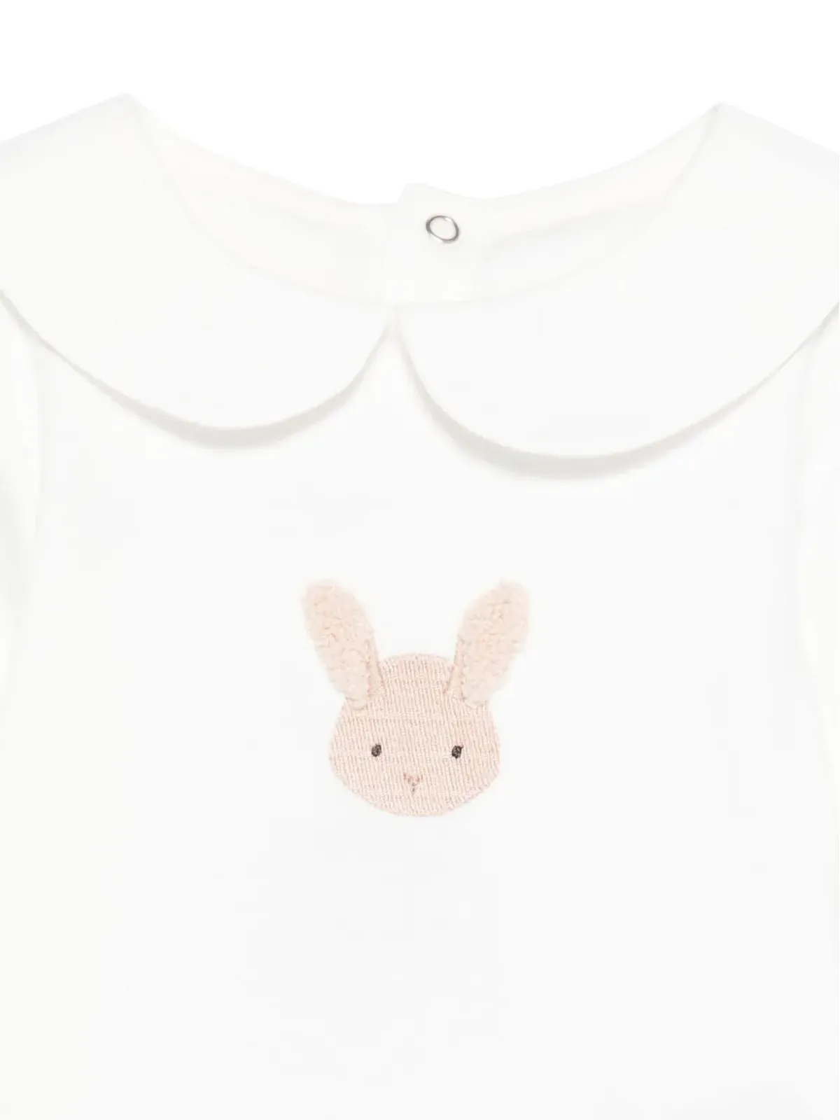 Donsje うさぎ刺繍 ピーターパンカラー ボディスーツ - 画像3