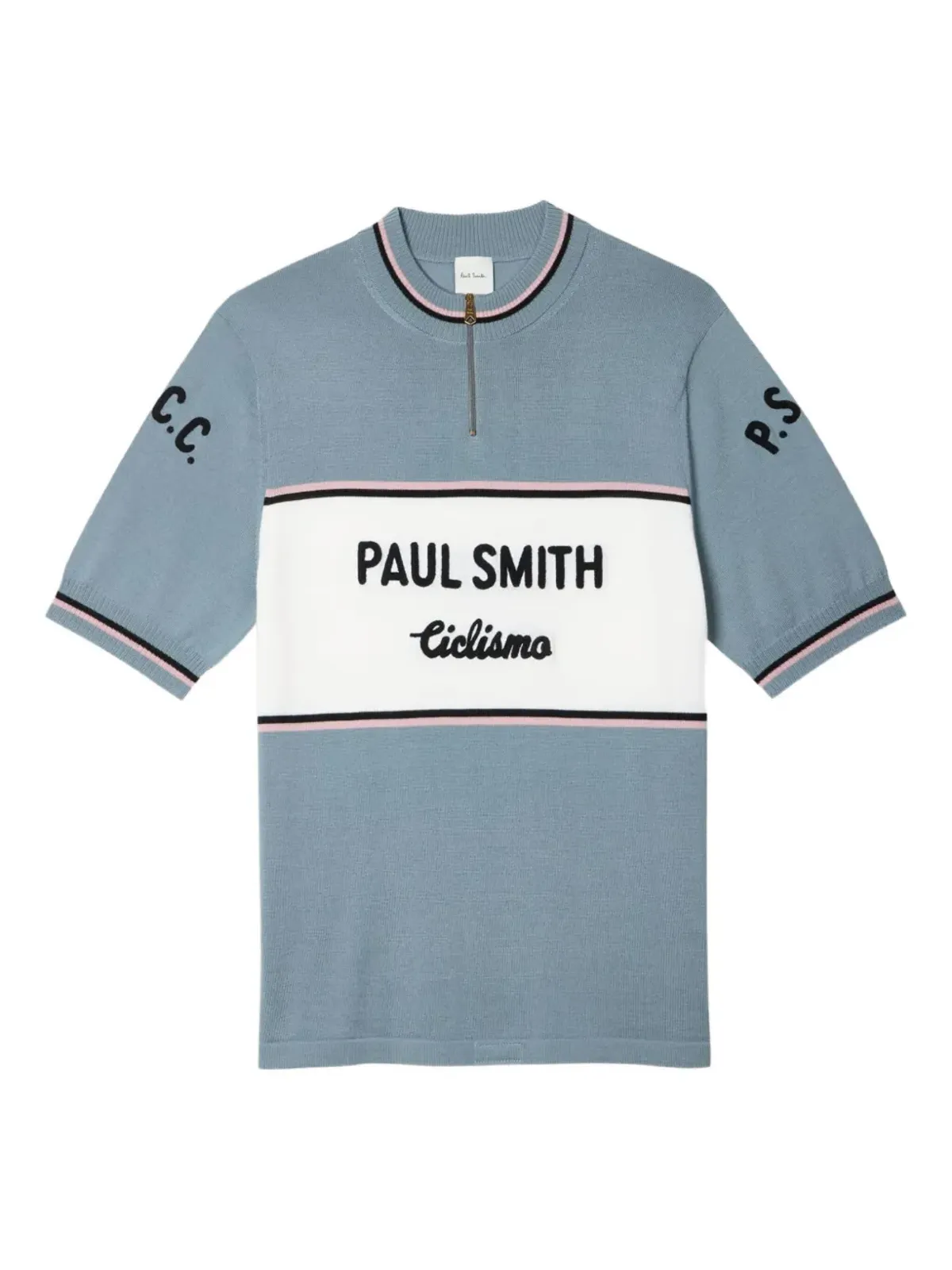Paul Smith サイクリングパネル ウールセーター - 画像1
