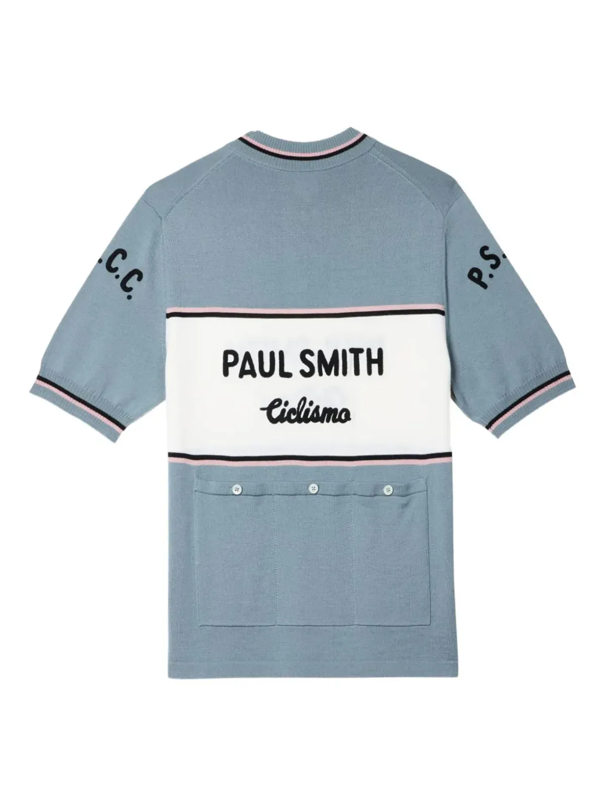 Paul Smith サイクリングパネル ウールセーター - 画像2