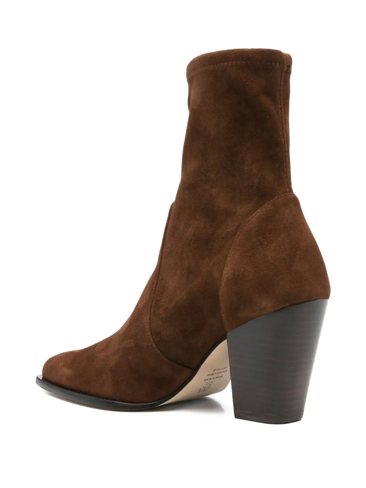 Stuart Weitzman ユリアナ ポイントトゥ・ソックブーツ - 画像3