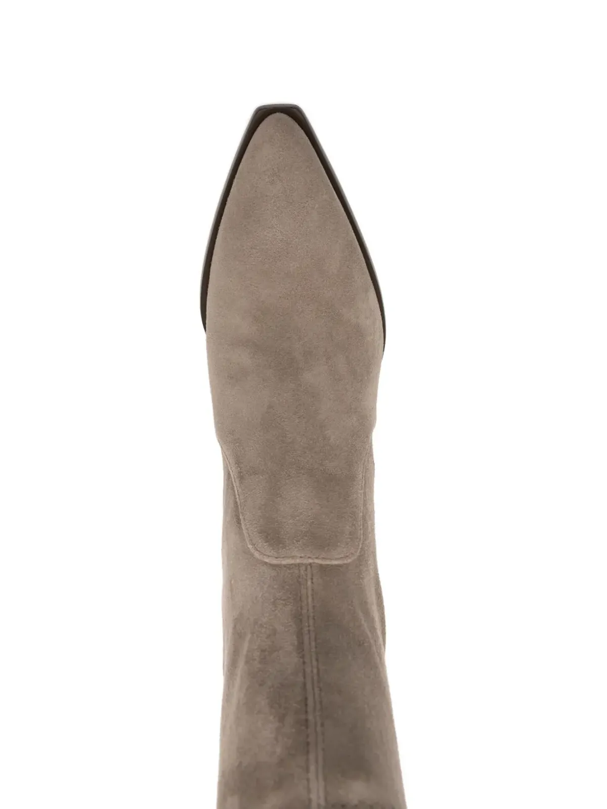 Stuart Weitzman 80mm ポインテッドトゥ ソックブーツ - 画像4