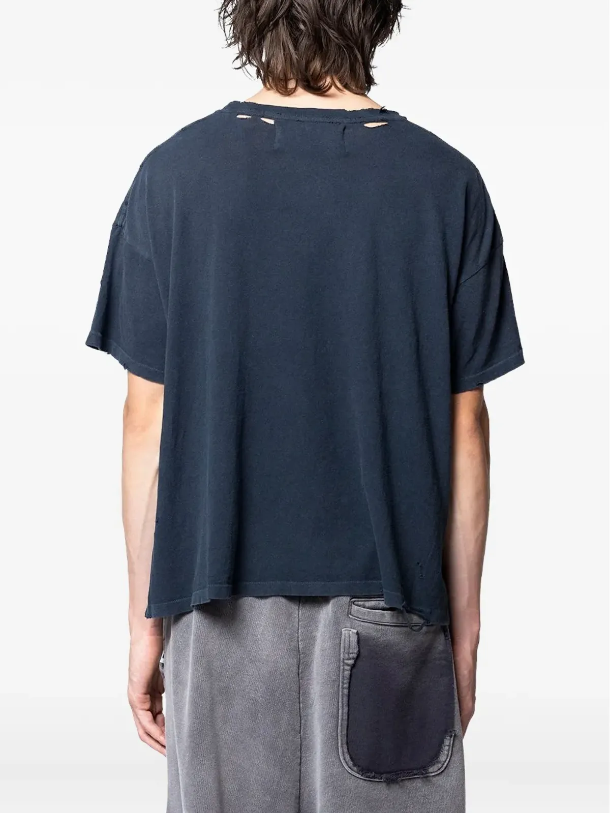 Paly Fame Epidemic distressed-effect Tシャツ - ブラック - 画像3