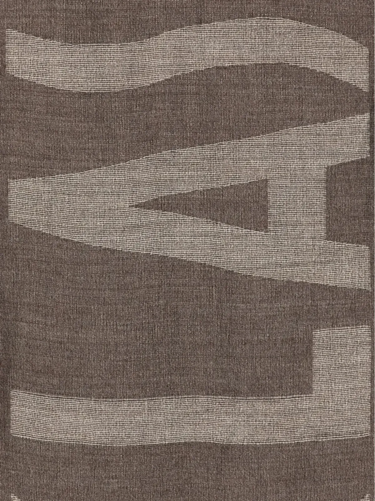 ALVIERO MARTINI 1° CLASSE ロゴ柄フリンジスカーフ - 画像2