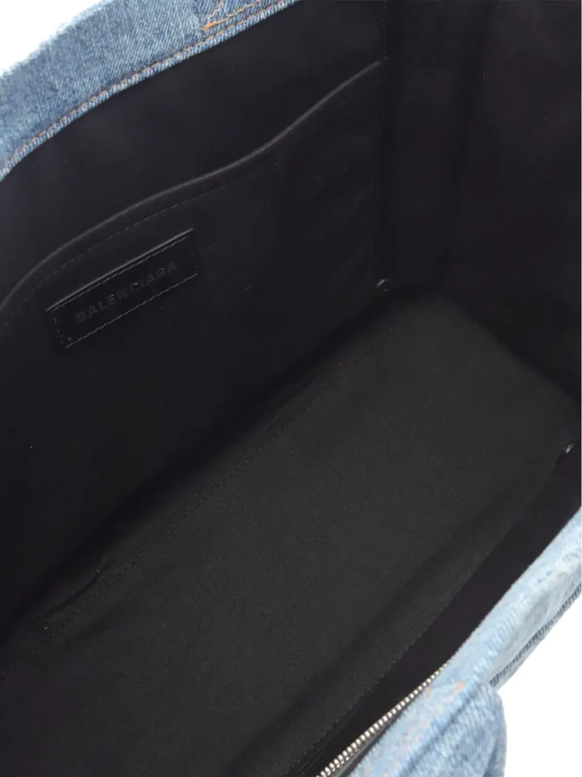 Balenciaga Pre-Owned デニム ハードウェア トートサッチェル - 画像4