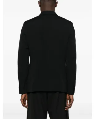 Black Comme Des Garçons スタッズ付きシングルブレストジャケット - サムネイル4