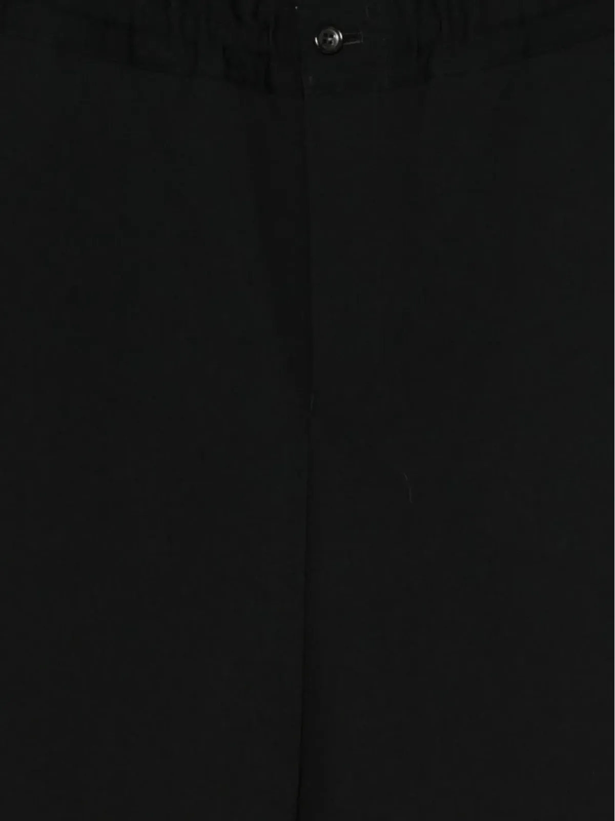 Black Comme Des Garçons ウール ウエストゴム入り テーパードパンツ - 画像3
