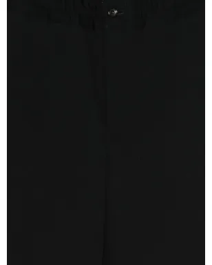 Black Comme Des Garçons ウール ウエストゴム入り テーパードパンツ - サムネイル3