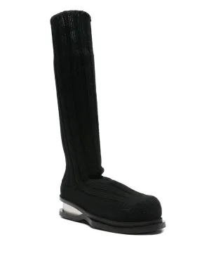 EGONlab. knit boots - Black - サムネイル2
