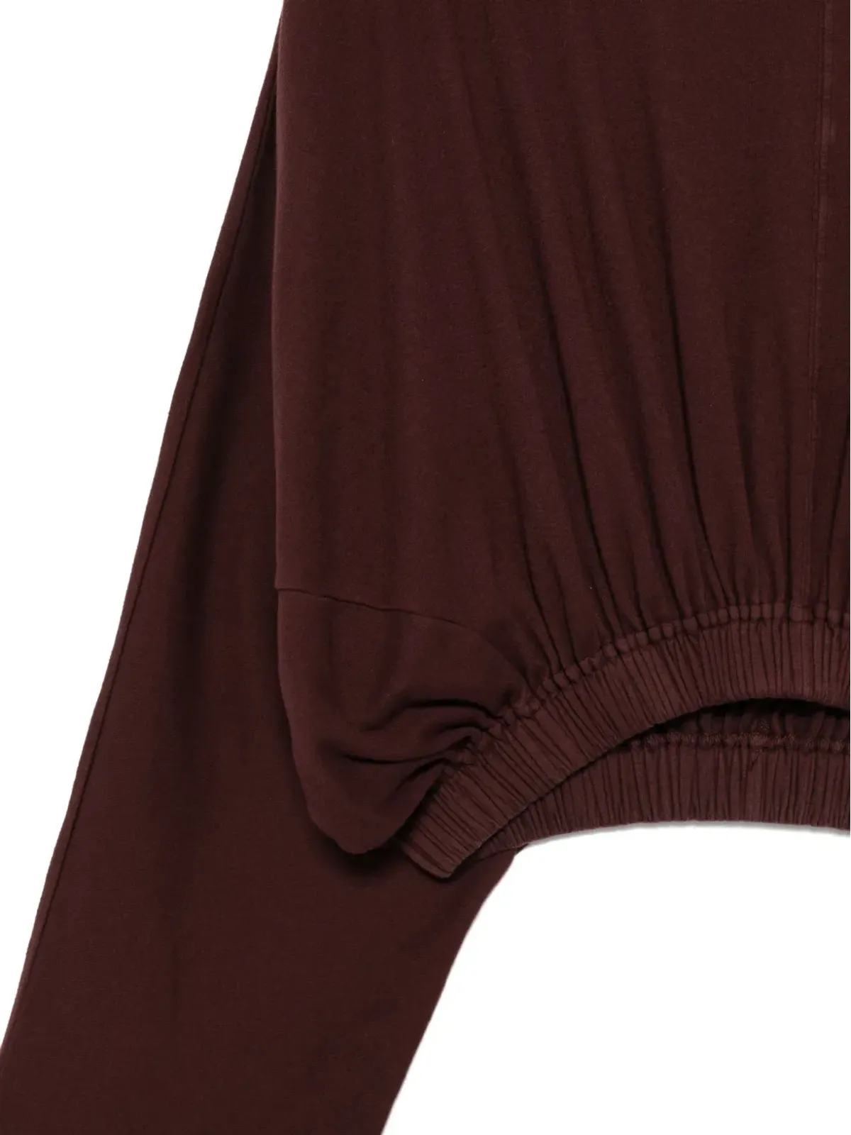 Rick Owens DRKSHDW エラスティックウェストフーディー - 画像3