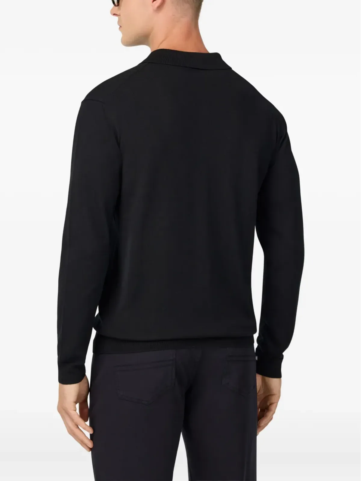 Boggi Milano 長袖ポロネックセーター - 画像4