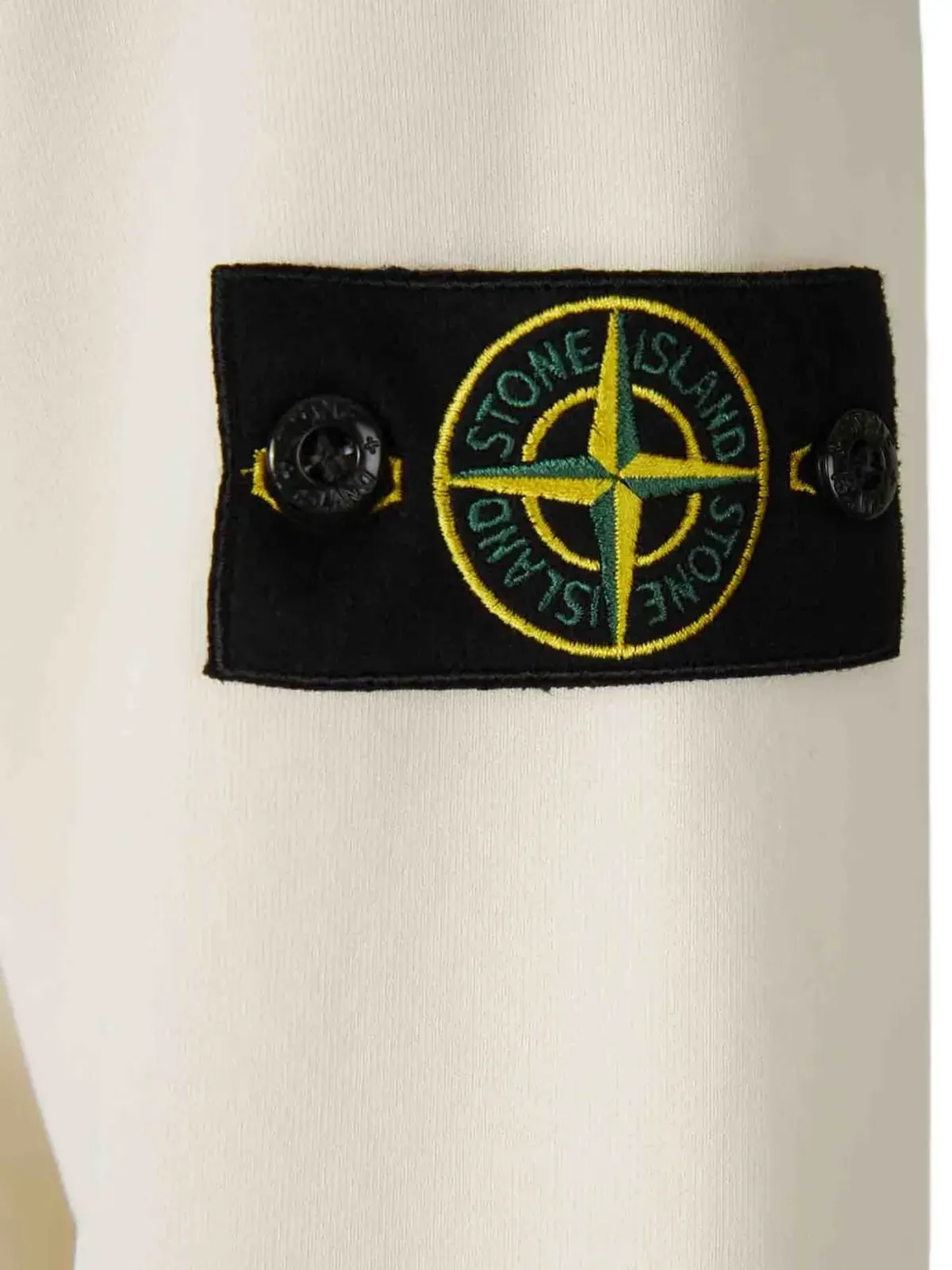 Stone Island フーデッドパッチスウェットシャツ ベージュ系 - 画像5