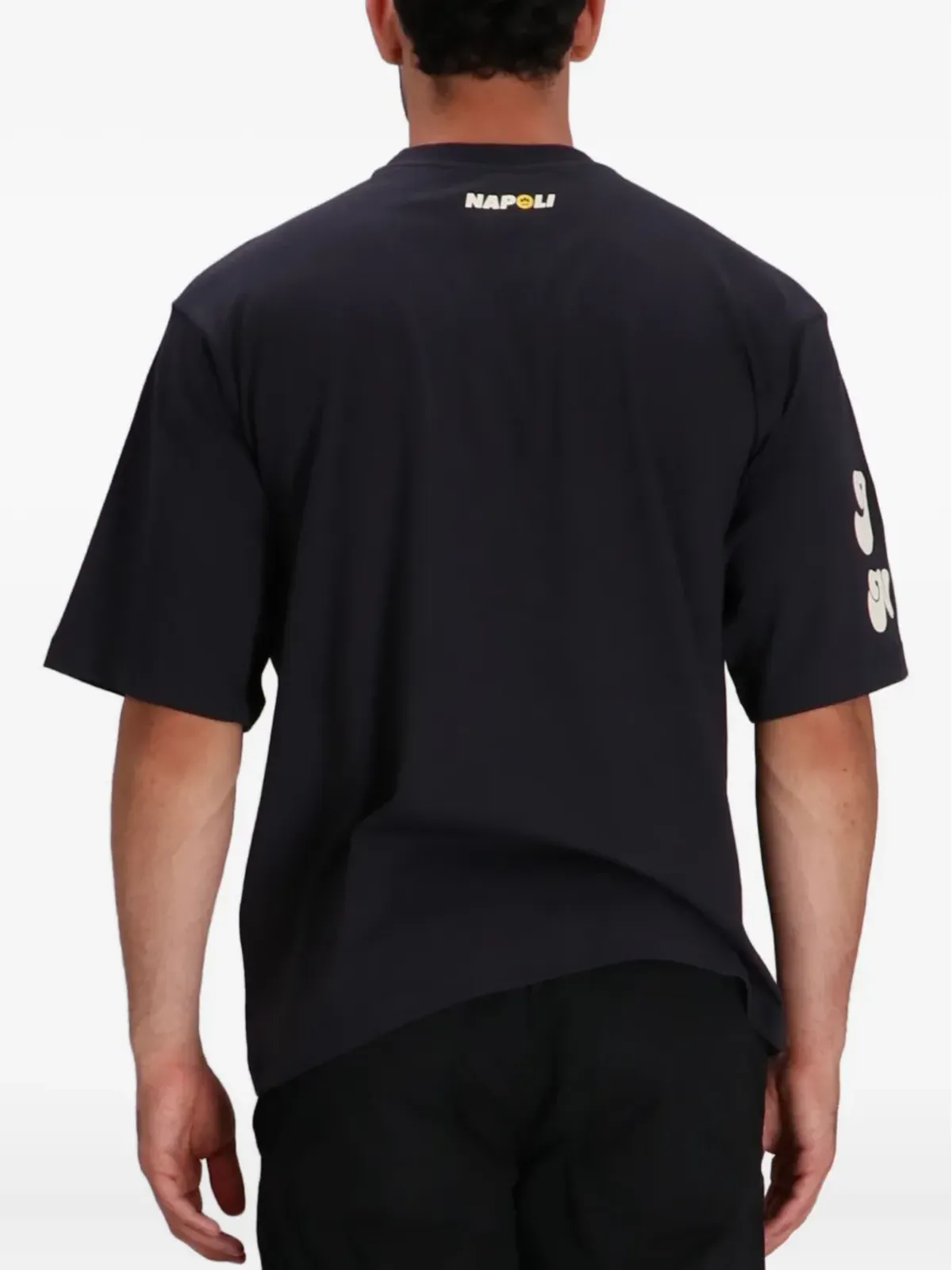 BARROW チリプリント コットン Tシャツ - 画像3