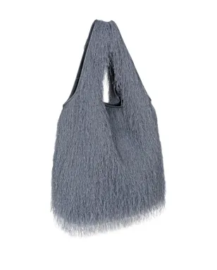 DRIES VAN NOTEN フリンジ付きトートバッグ グレー - サムネイル3