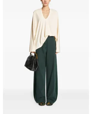 DRIES VAN NOTEN サイドストライプデニムパンツ（グリーン） - サムネイル2