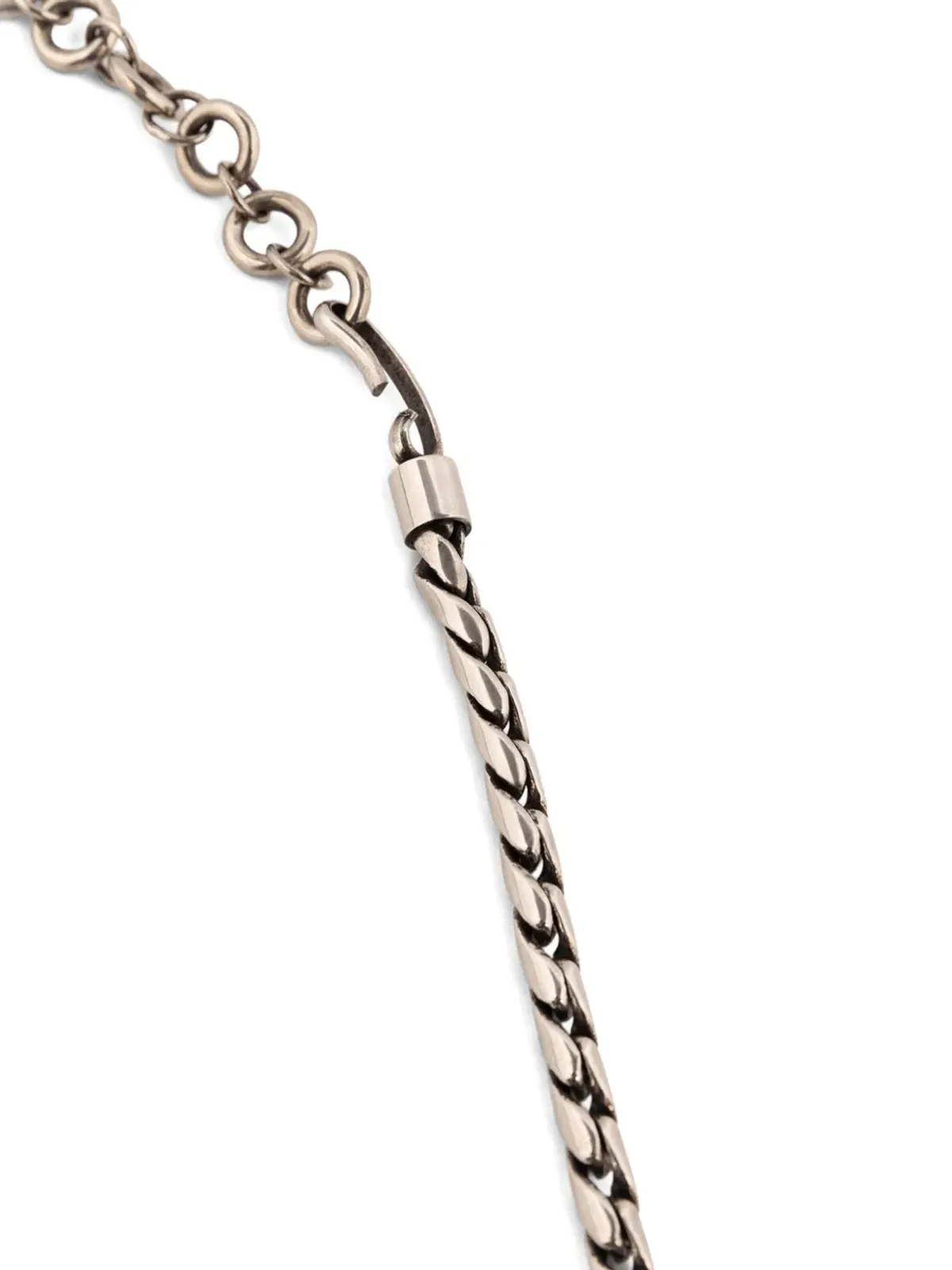 DRIES VAN NOTEN ロープチェーンネックレス - シルバー - 画像3