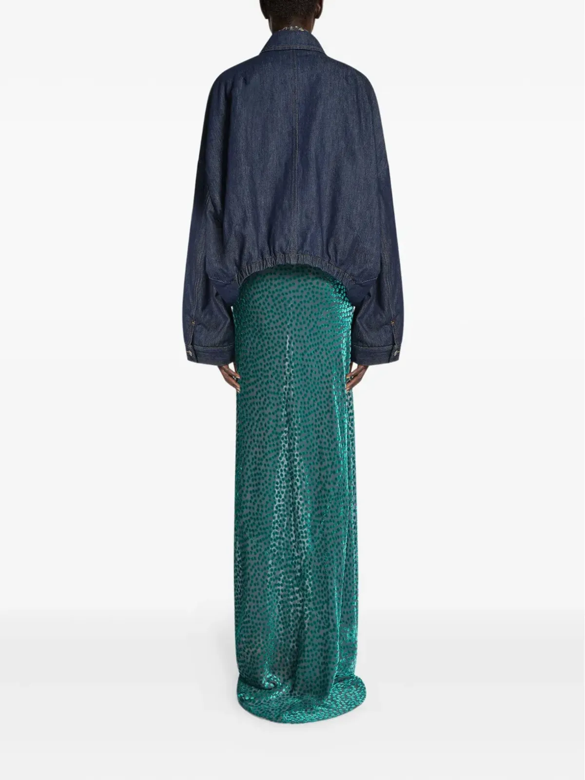 DRIES VAN NOTEN 長袖デニムジャケット - 画像4