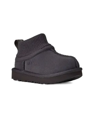 UGG Kids クラシック Ultra Mini リブ編みブーツ - サムネイル1
