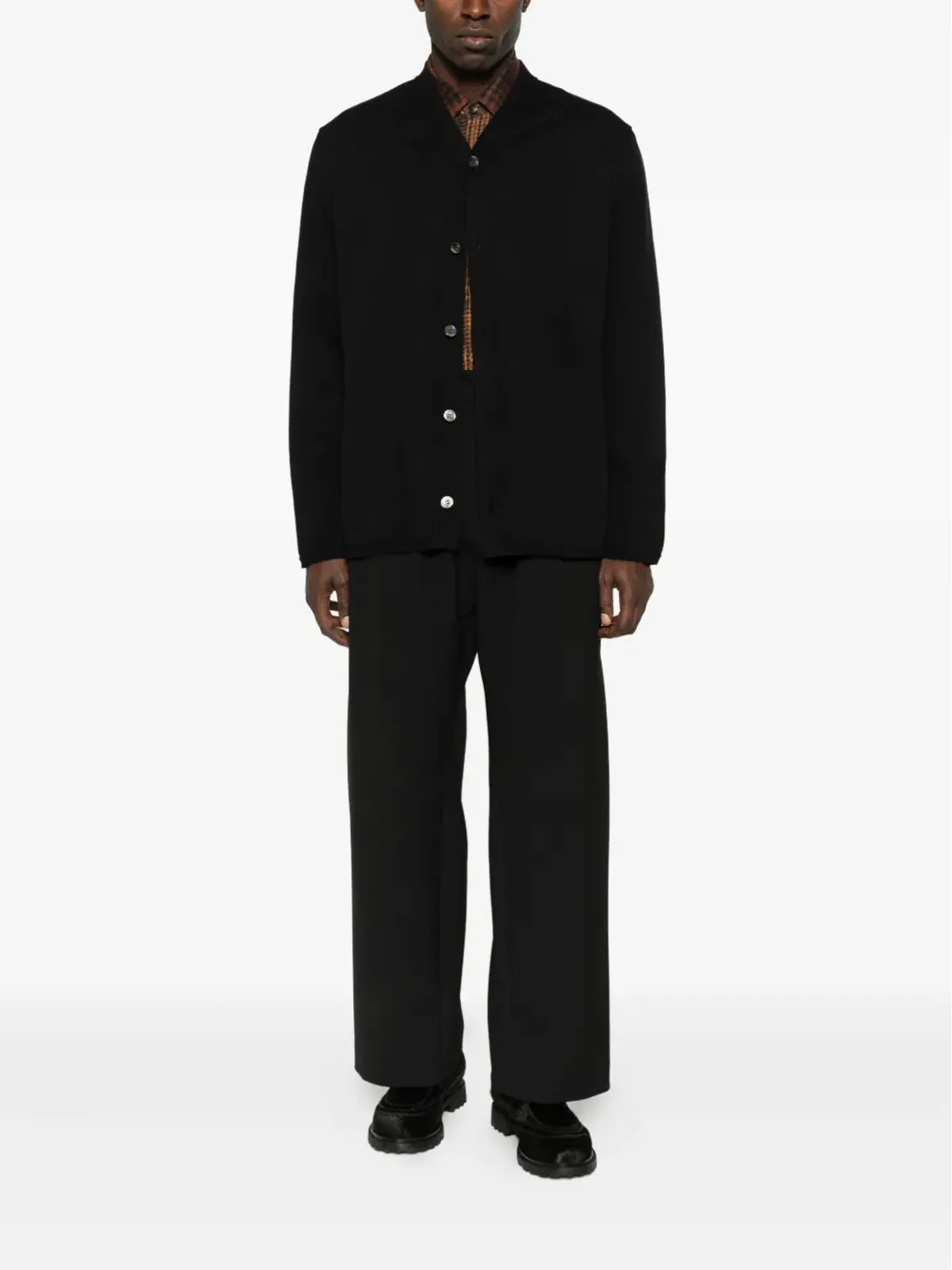 Comme des Garçons Homme Plus コットン混紡カーディガン - 画像2