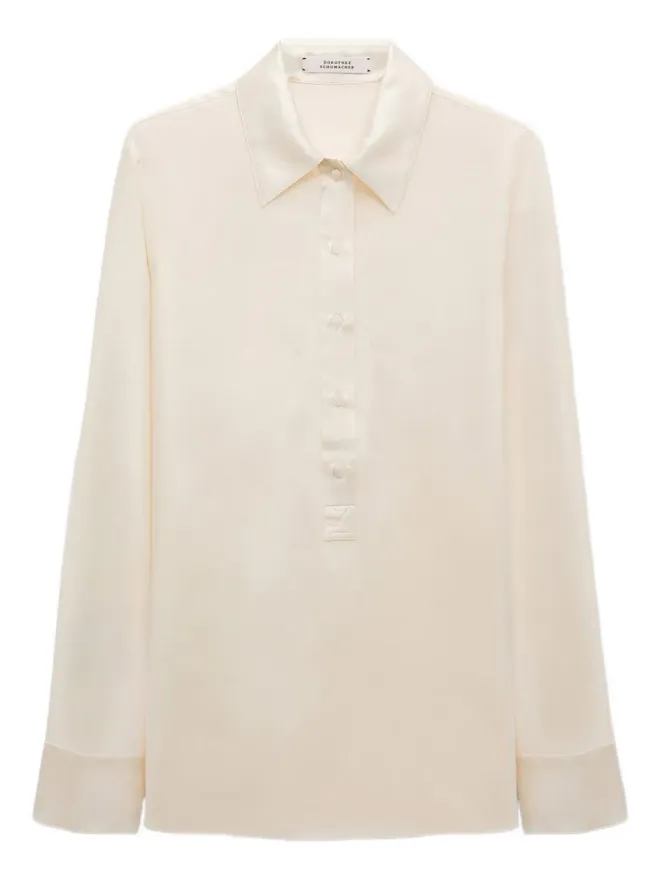 Dorothee Schumacher Dorothee Schumacher Sense of Shine シルクシャツの商品画像