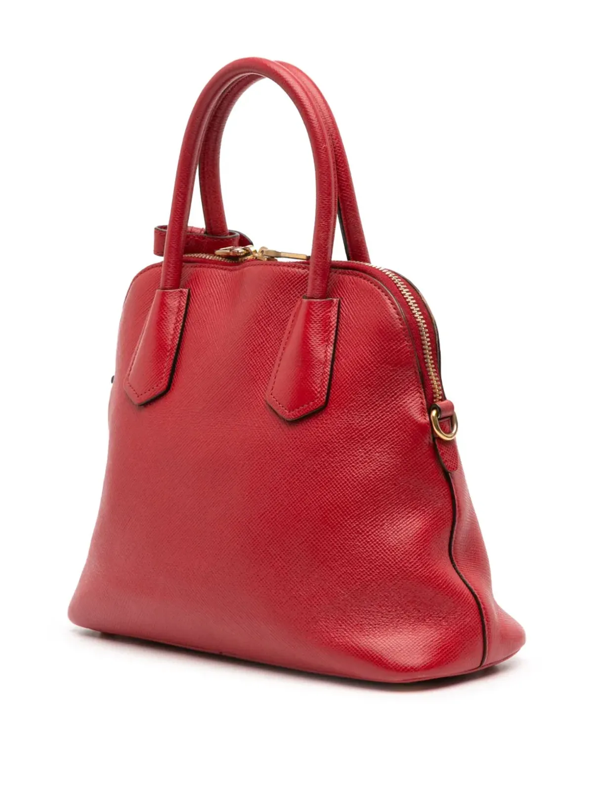 Prada Pre-Owned サフィアーノ・ドーム・サッチェル - 画像3