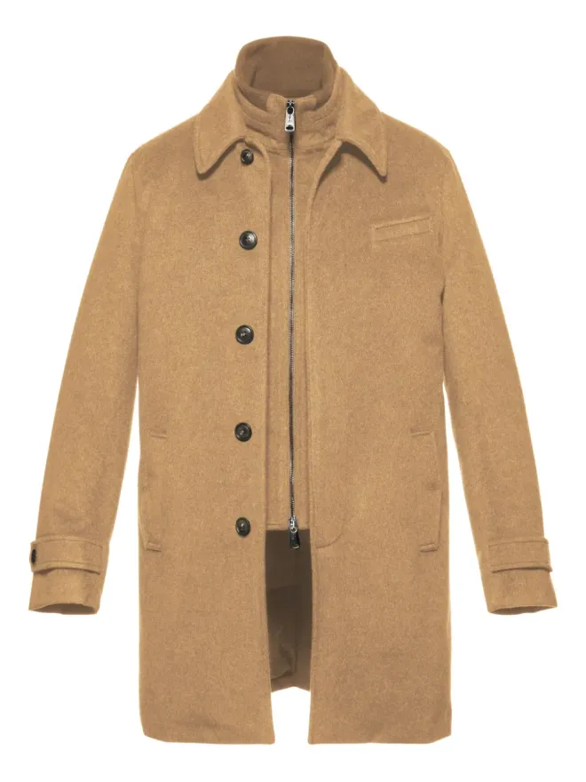 Norwegian Wool Norwegian Wool ユーロボタンファスニングコートの商品画像