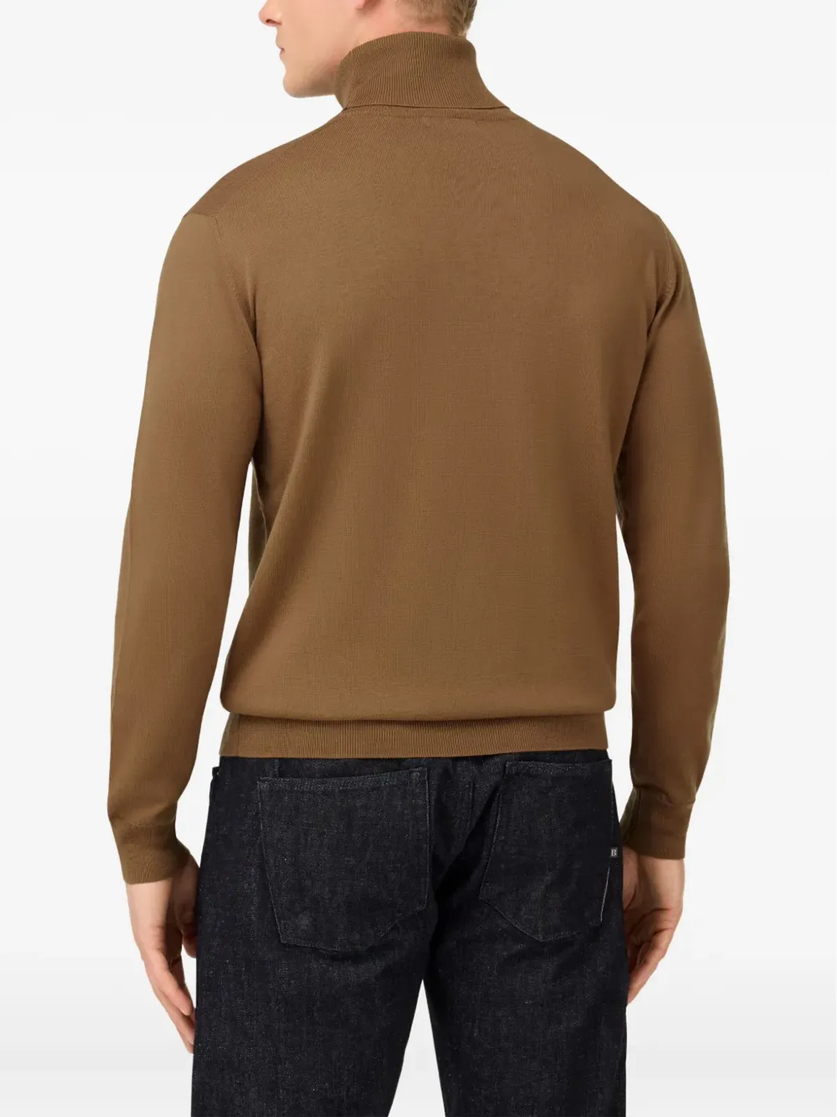 Boggi Milano ハイネックセーター - ブラウン - 画像4